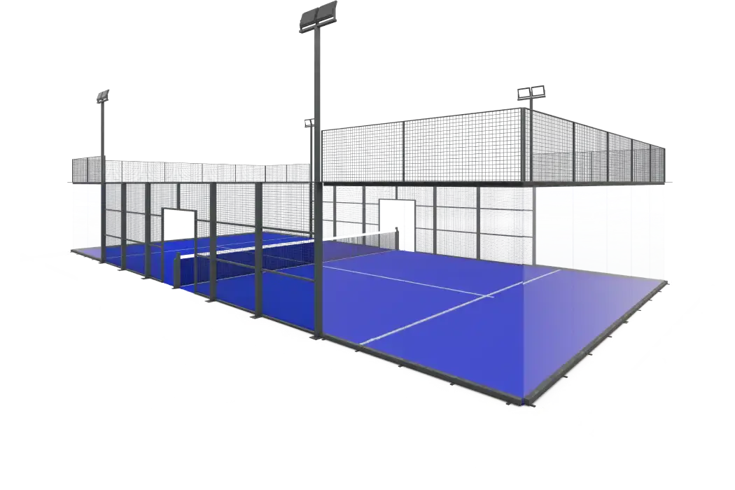 Tailles intérieure et extérieure du Terrain Tournament