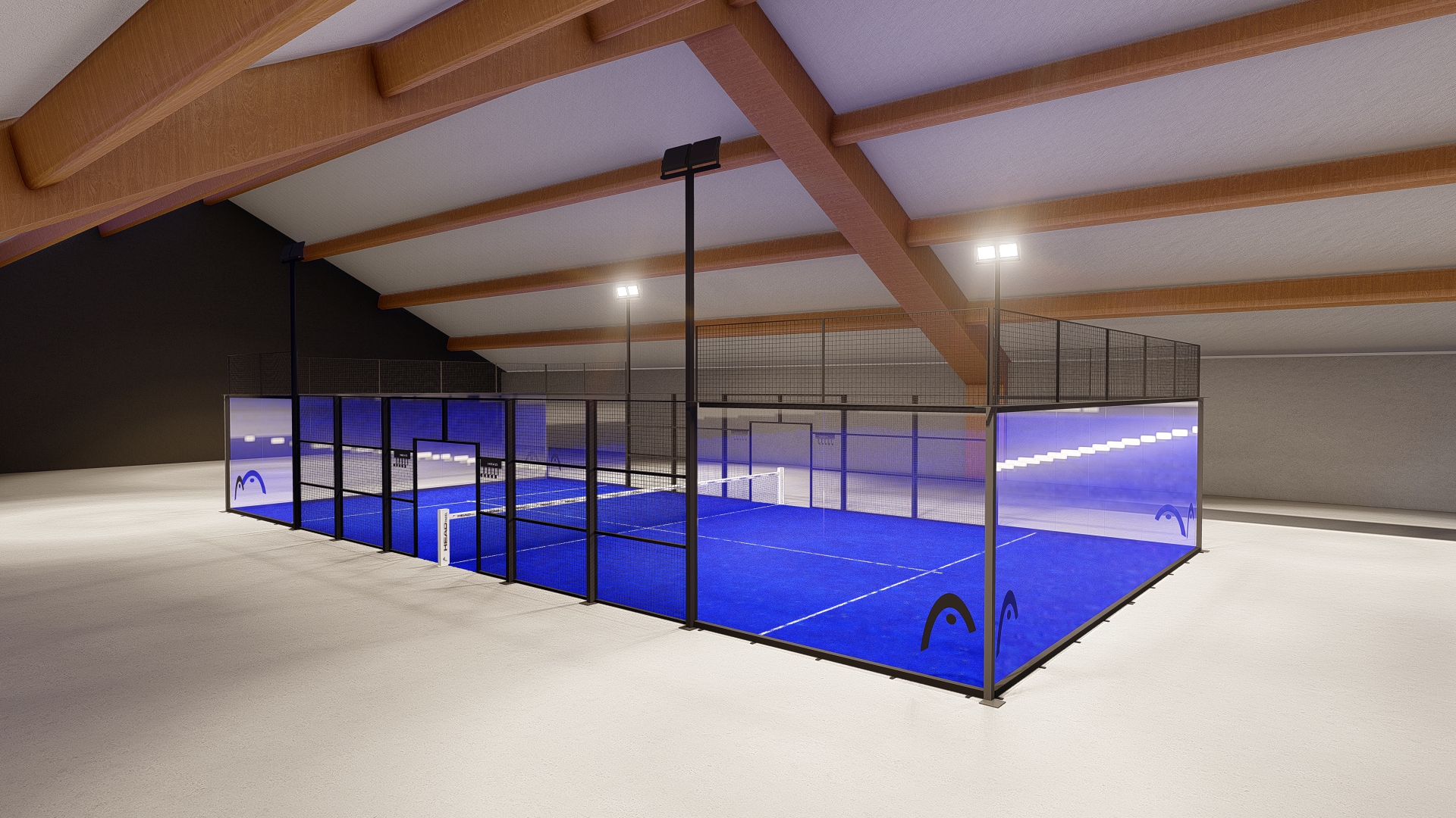 Terrain exclusif de HEAD Padel