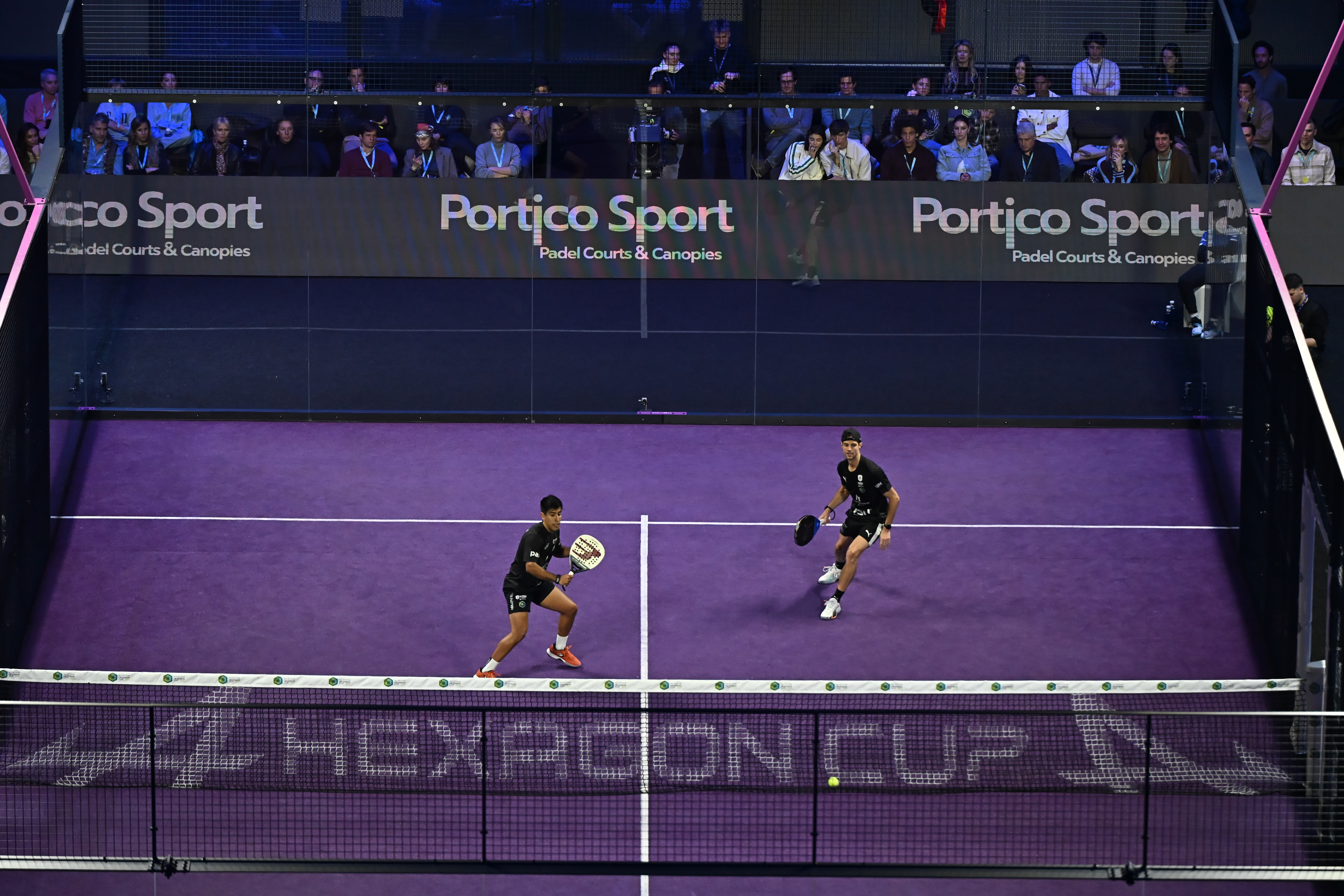Terrain de padel officiel de la Hexagon Cup