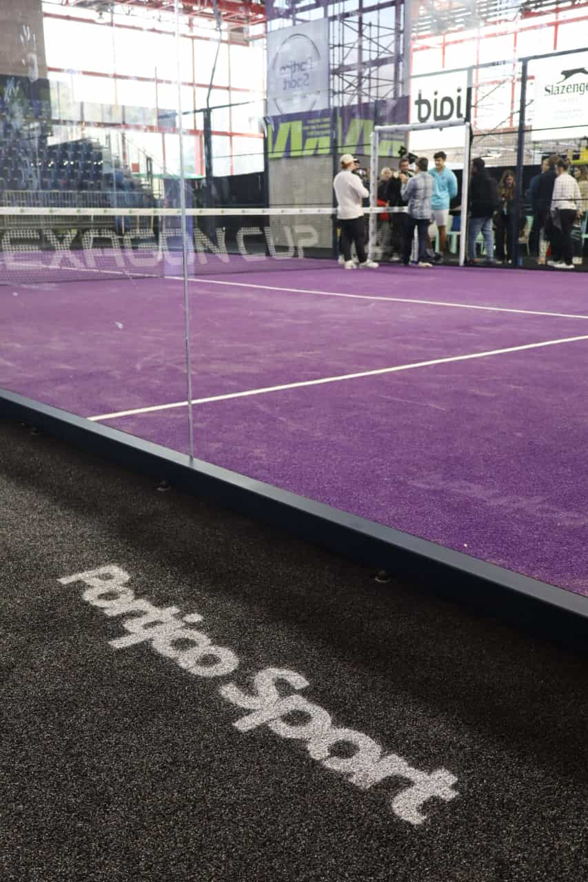 Terrain de padel officiel de la Hexagon Cup