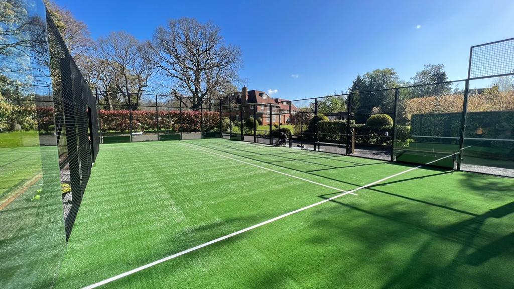 Gazon pour terrain de padel